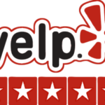 Yelp 5-star rating badge