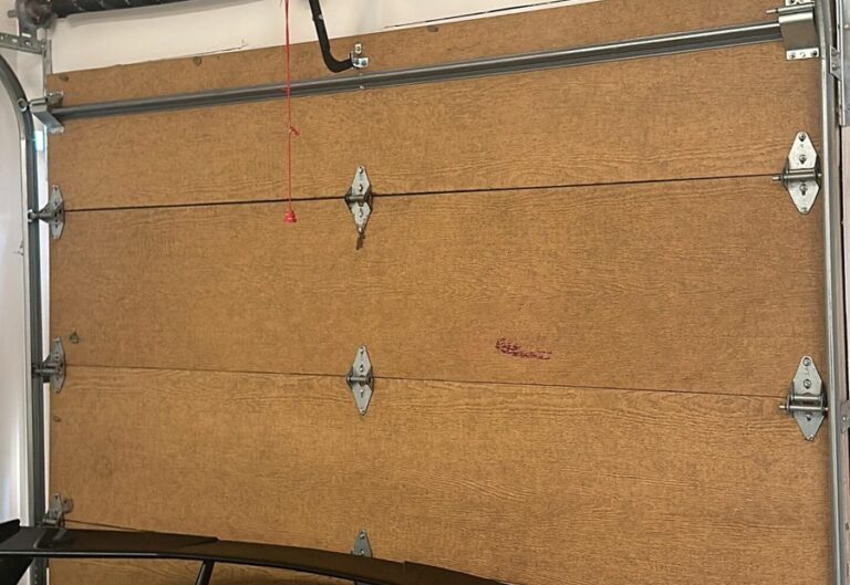 After garage door balance and track service